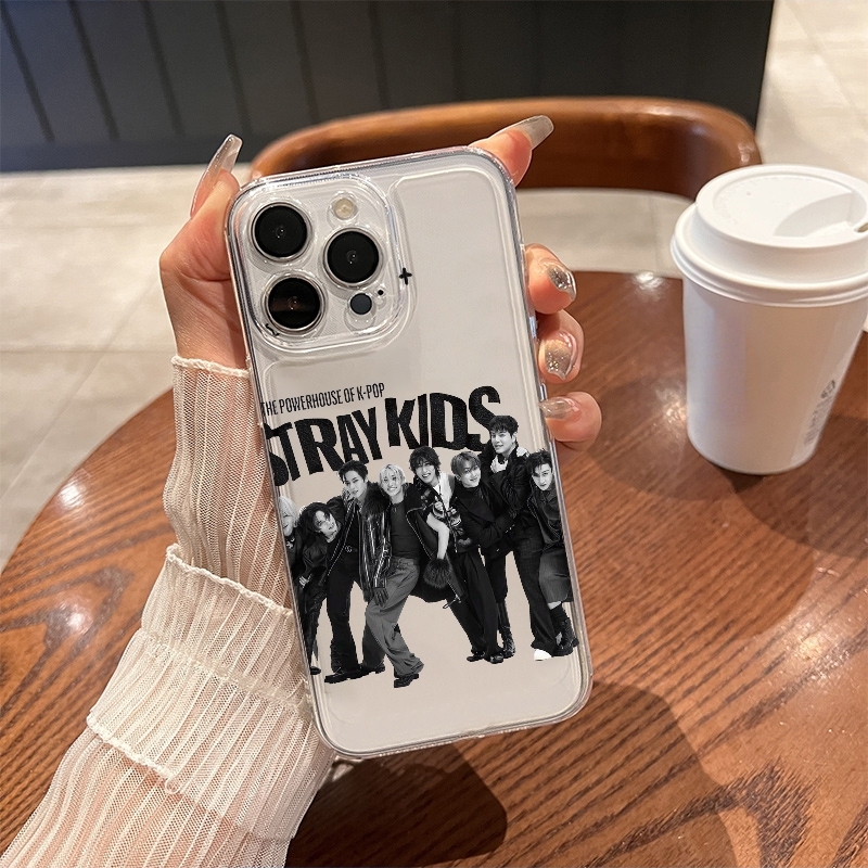 Phone Cases Durable - StrayKids TPU製スマホケース iPhone 17 Air 16E