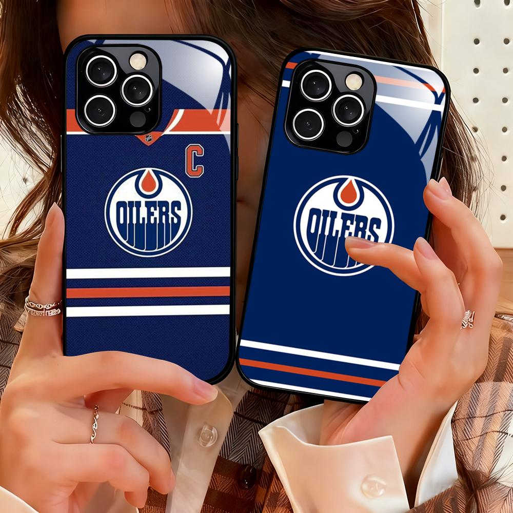 Phone Cases Edmonton - エドモントン・オイラーズ iPhoneケース iPhone 17 16 15