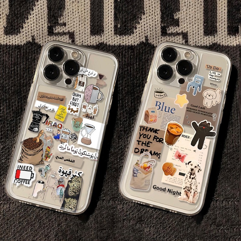Phone Cases Durable - コーヒー柄のiPhoneケース、iPhone 17 Air、16、15、14、11 Pro Max Plus、13、12