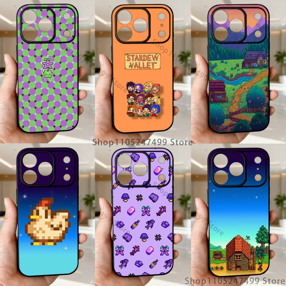 Phone Cases Louis Vuitton - ゲーム スターデュー ヴァレー iPhoneケース iPhone 17,16,15,14,13,12,11,Pro,Max,Plus,E,SE4,Air,Mini対応