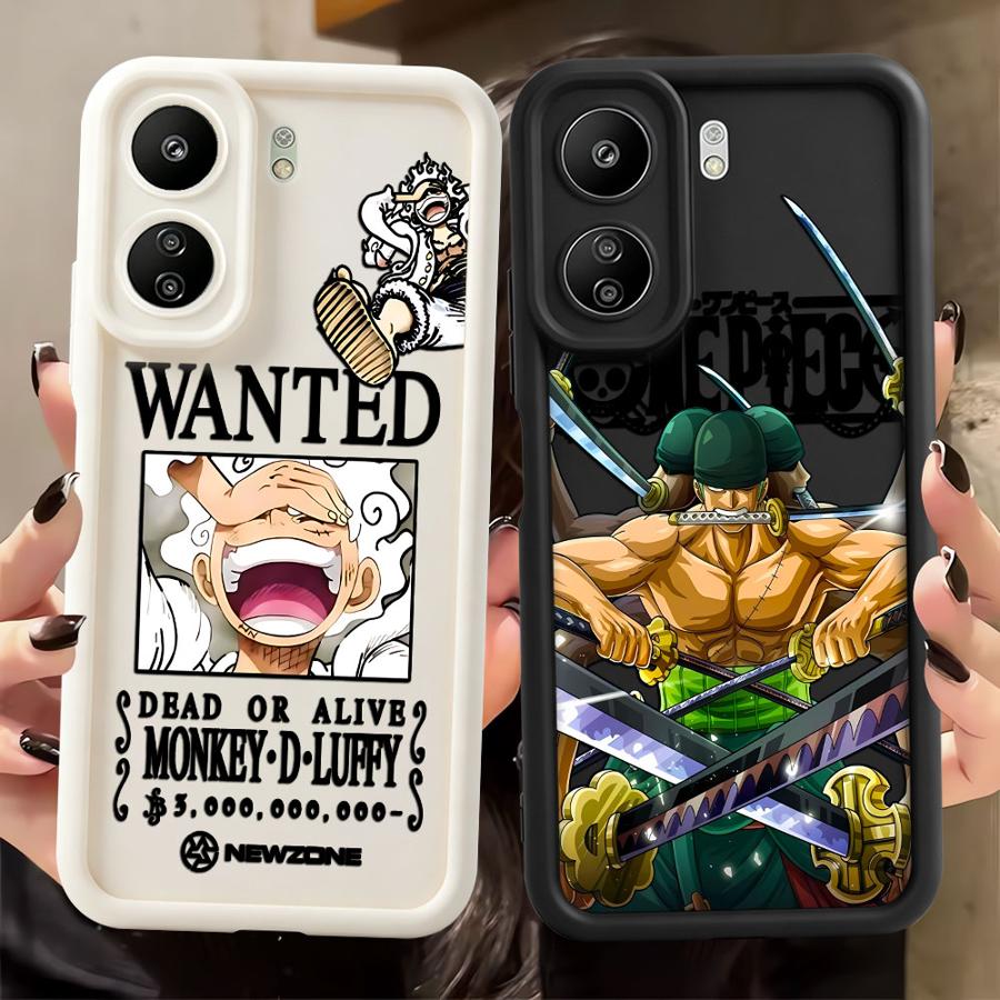 Phone Cases Oneplus - アニメワンピースゾロルフィ電話カバーケース Xiaomi Redmi 9C 9T 10A