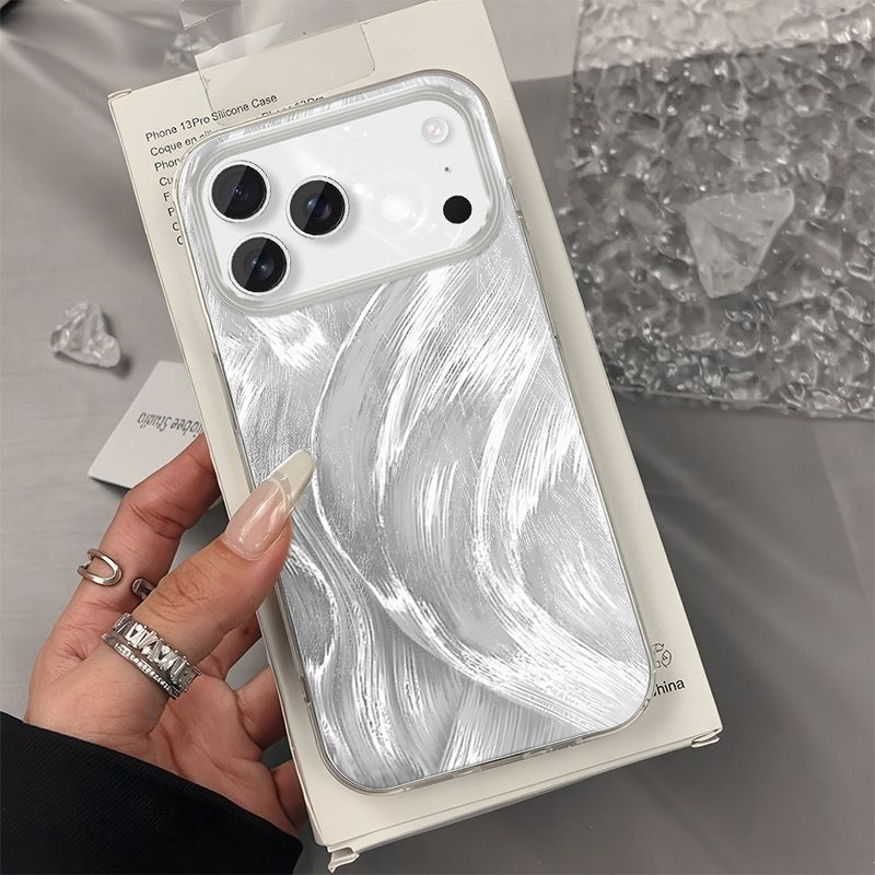 Phone Cases Durable - 高級ファッションレーザーファンダフォンケース iPhone 17 Pro 16 15