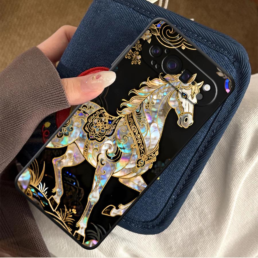 Phone Cases Horse - ラッキーホース Funda 電話カバーケース Google Pixel 10A