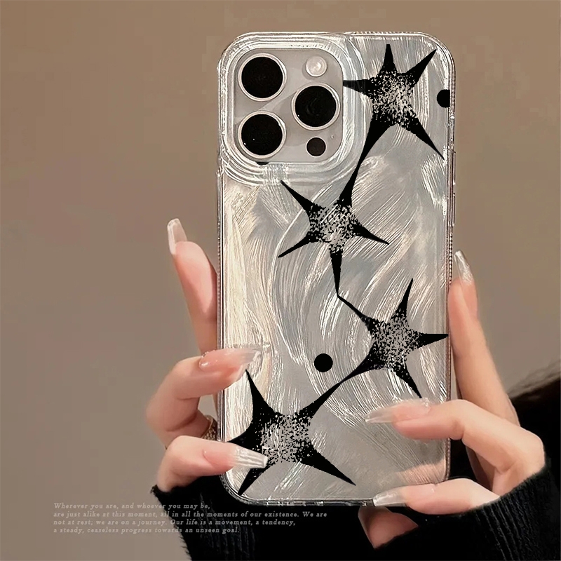 Phone Cases Durable - 輝く星柄のおしゃれなスマホケース iPhone 17 16 Pro Max