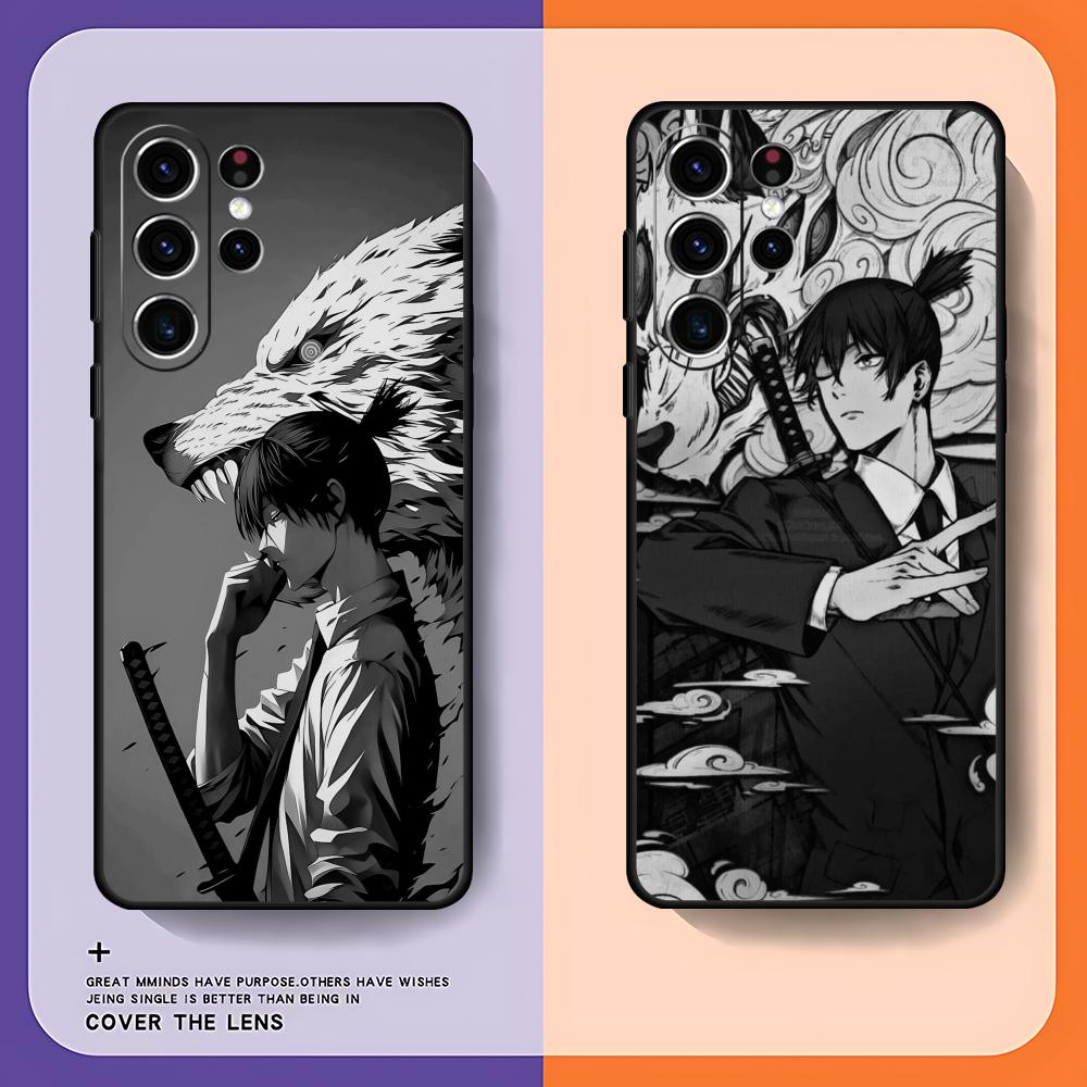 Phone Cases Samsung S25 Ultra - チェンソーマン 高川アキ スマホケース Samsung Galaxy S25