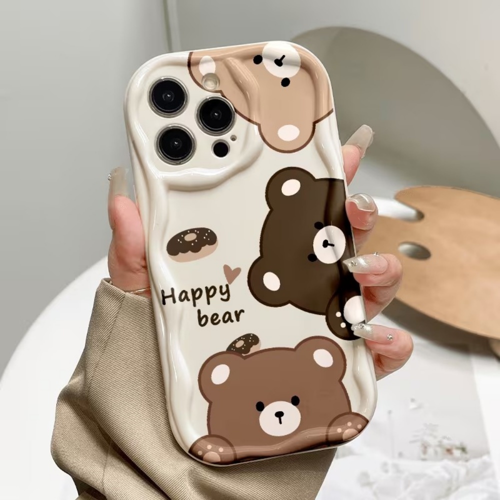 Phone Cases Xr Cute - 可愛いクマとクールな虎柄のスマホケース iPhone 17 16 15 14