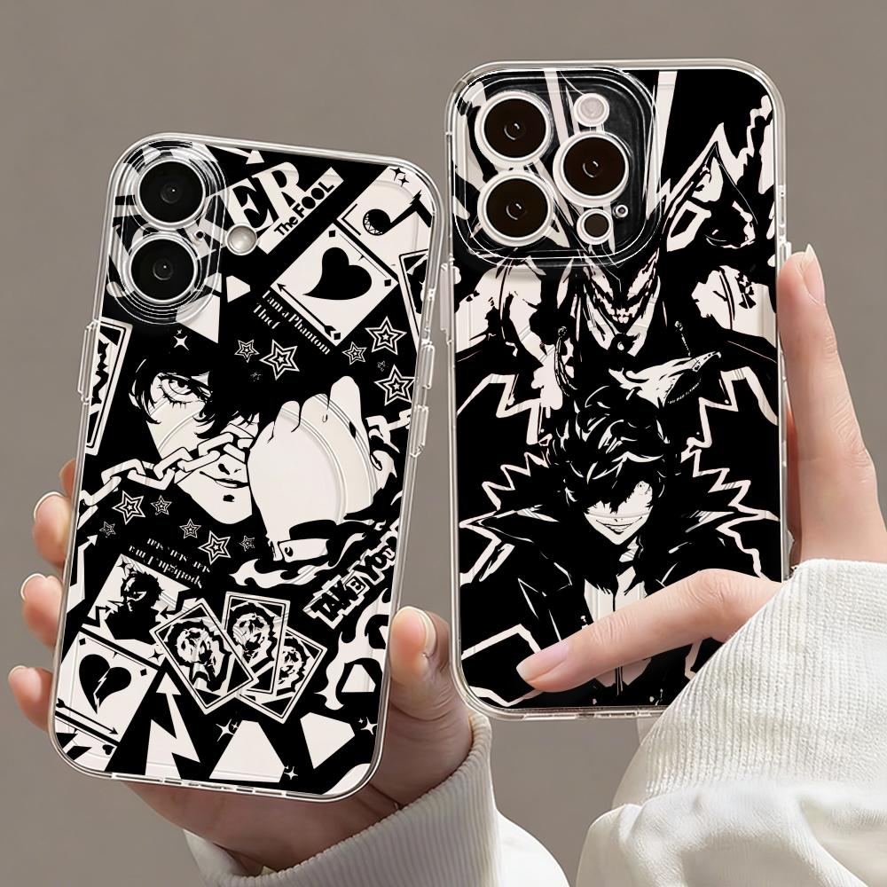 Phone Cases Iphone 17 Pro - ゲームP-Persona 5 スマホケース マグネット式クリアケース iPhone 17