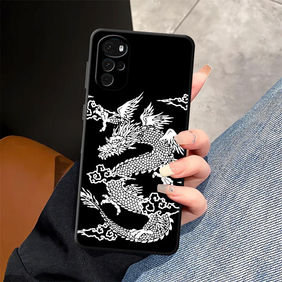 クールな中国のドラゴンソフトバック電話カバーケース Moto - Phone Cases For Motorola のレビューと価格