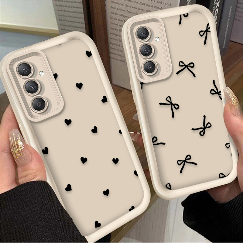ブラックラブハートボウノットケース Samsung Gala - Phone Cases For Samsung のレビューと価格