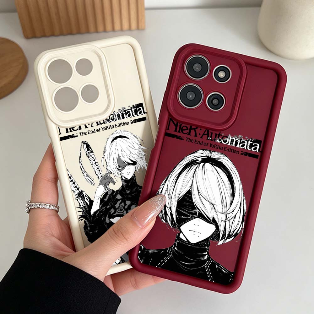 NieR Automataアニメスマホケース Motorol - Phone Cases For Motorola のレビューと価格