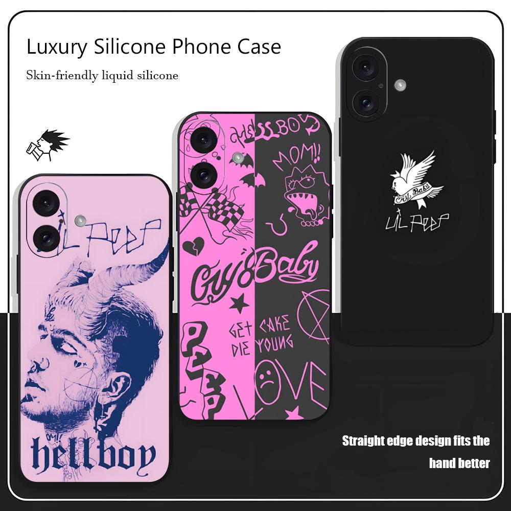 L-Lil Peep有名スター人気スマホケース iPhone - Phone Cases Iphone 17 Pro のレビューと価格