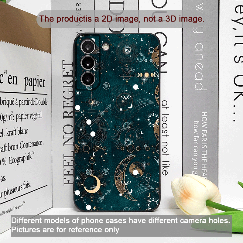 神秘的な星空と月模様のスマホケース OnePlus 12 1 - Phone Cases Oneplus のレビューと価格