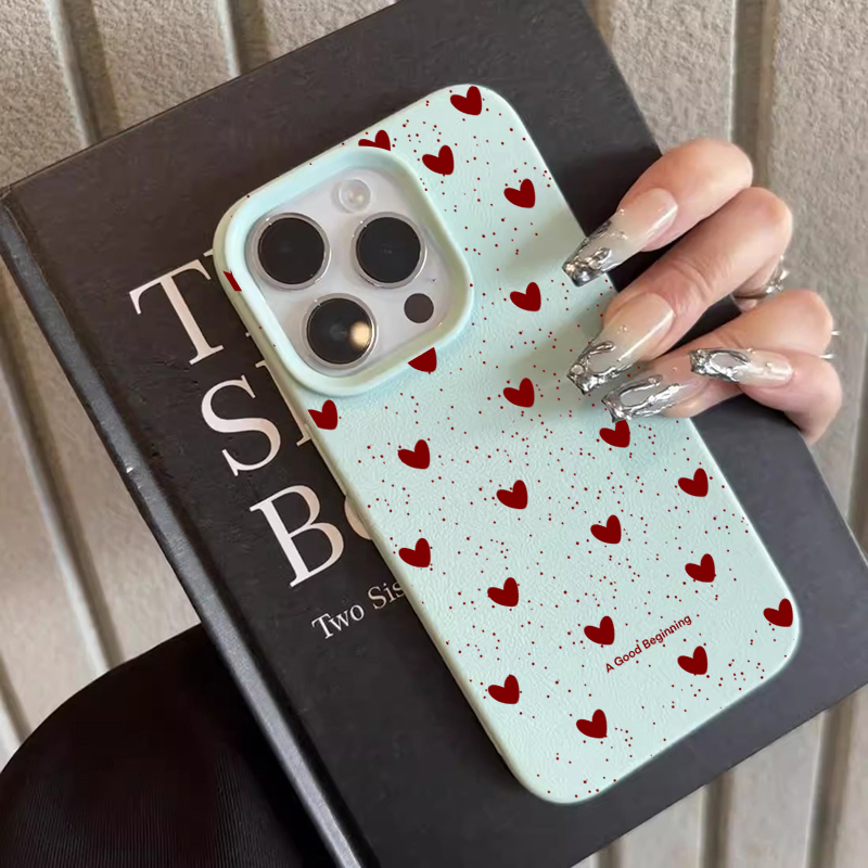 ファッションINS ラブハート シリコンケース iPhone - Phone Cases Durable のレビューと価格