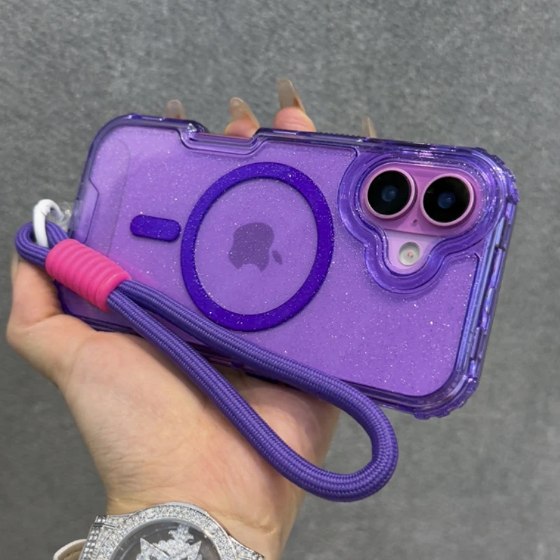 グリッター透明マグネット式MagSafe対応ケース iPho - Phone Cases Pinterest のレビューと価格