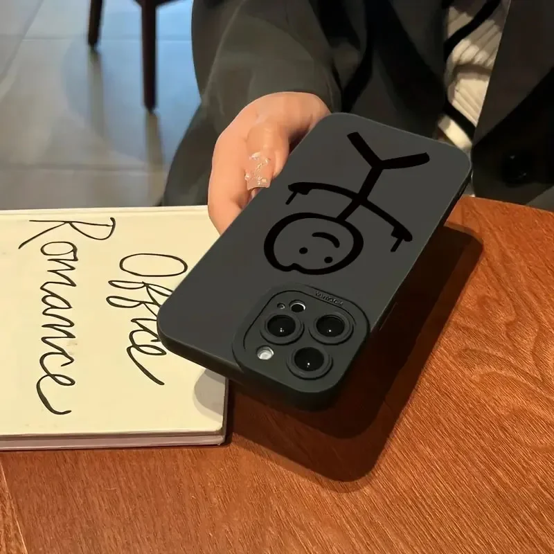 かわいい漫画マッチマン柄マットシリコン製スマホケース iPh - Phone Cases Xr Cute のレビューと価格