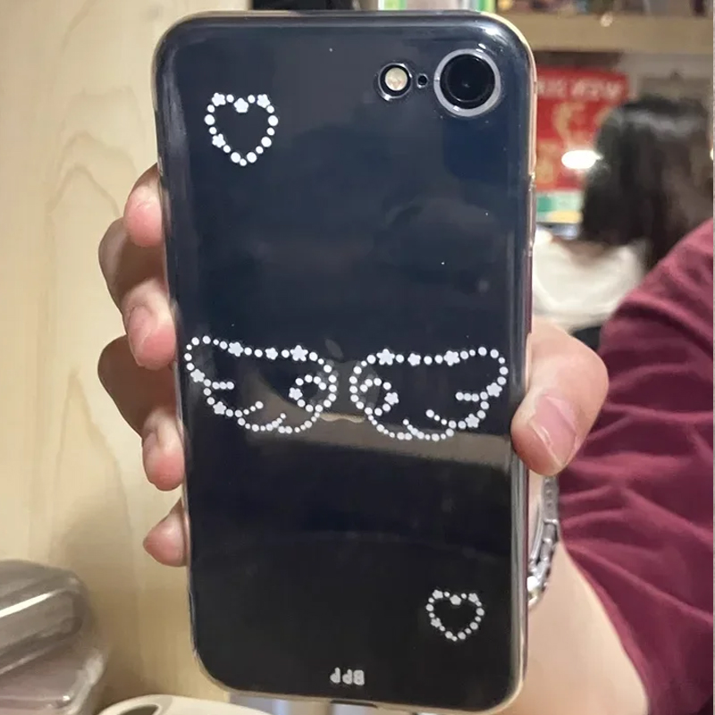 韓国風キュートなエンジェルウィングとハートのスマホケース i - Phone Cases Xr Cute のレビューと価格