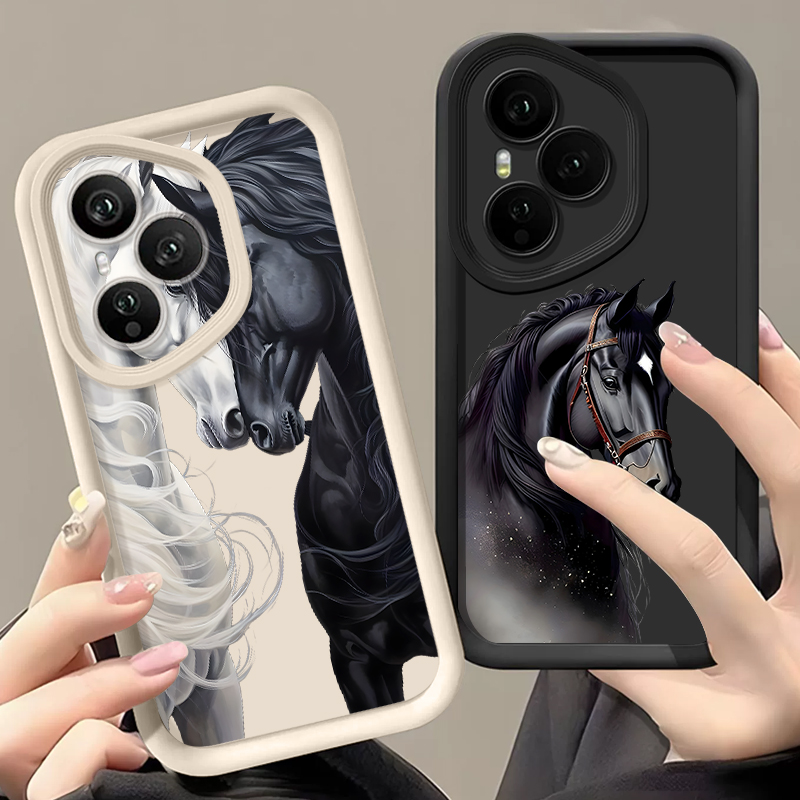 創造的な馬柄のスマホケース Honor 400 200 Pr - Phone Cases Horse のレビューと価格