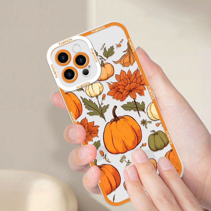 レトロな秋の紅葉とカボチャ柄のスマホケース Motorola - Phone Cases For Motorola のレビューと価格