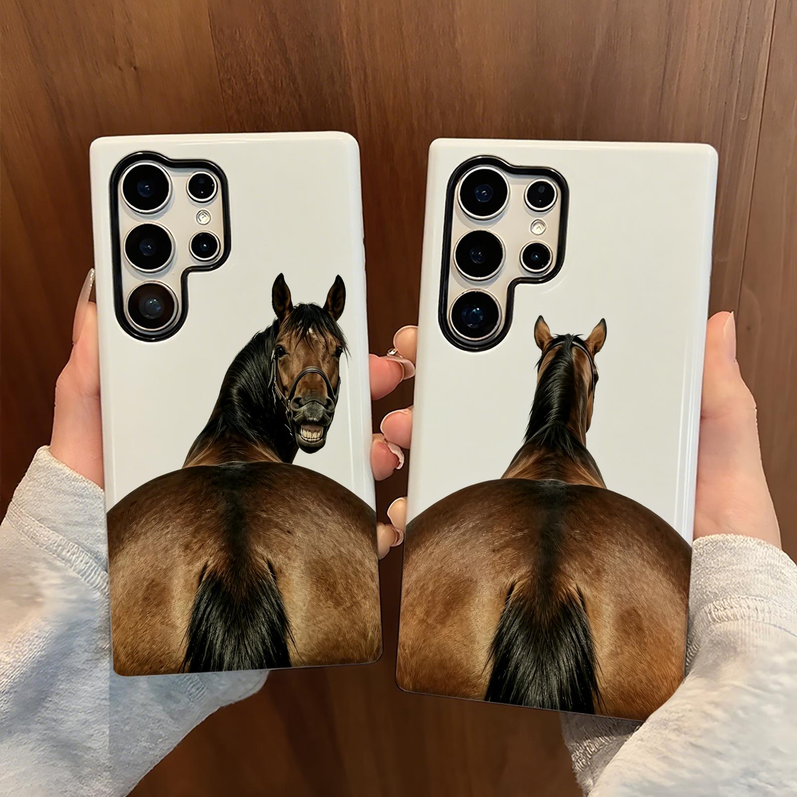 電話ケースサムスンギャラクシー S26 25 S24 S23 - Phone Cases Horse のレビューと価格