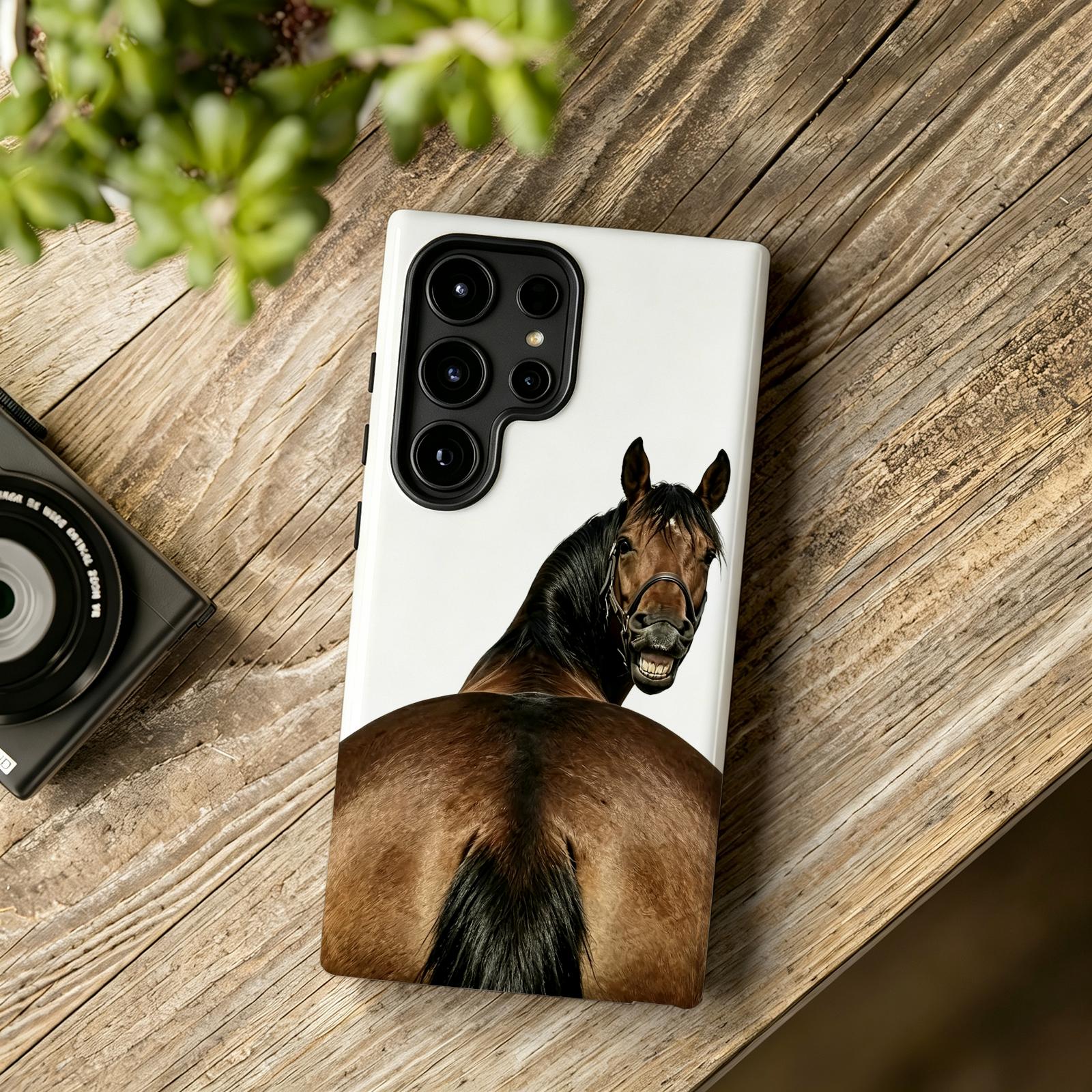 電話ケースサムスンギャラクシー S26 25 S24 S23 - Phone Cases Horse のレビューと価格
