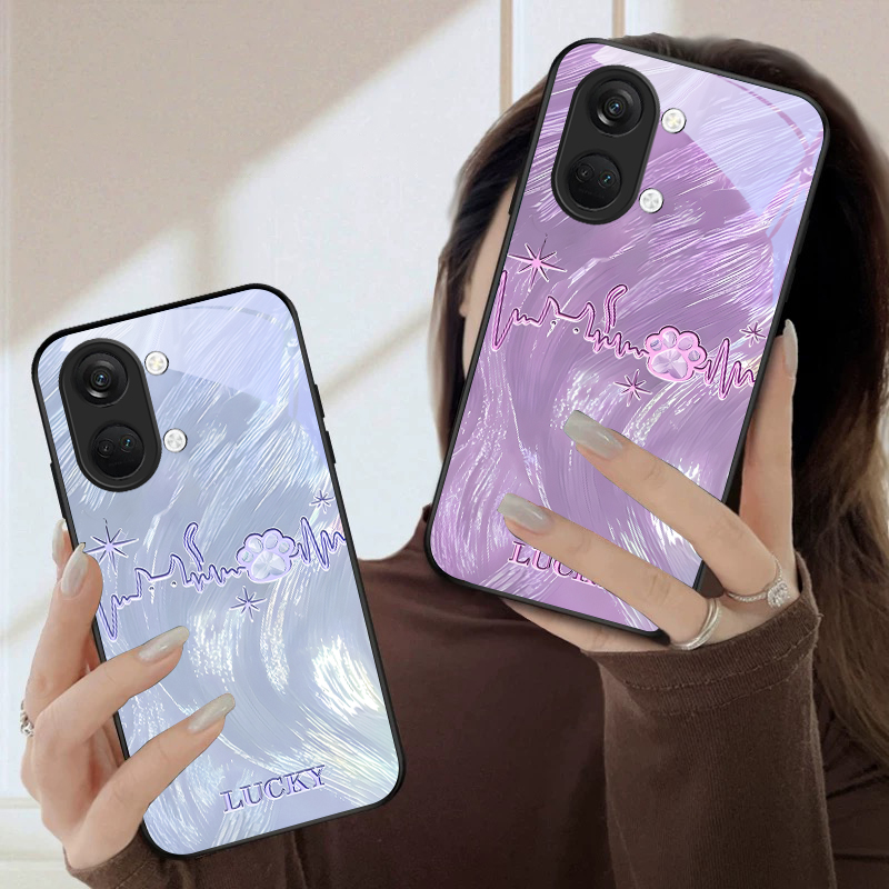 幸運の鼓動を刻む足跡模様 OnePlus Nord CE 2 - Phone Cases Oneplus のレビューと価格