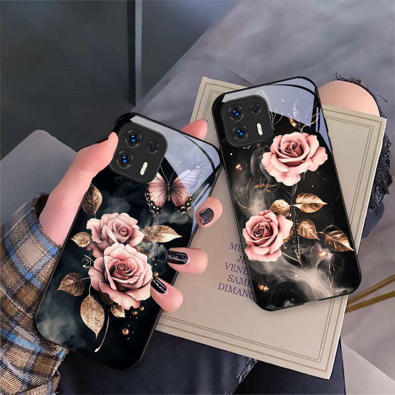 蝶々愛ピンクローズ Motorola Moto G14 24 - Phone Cases For Motorola のレビューと価格