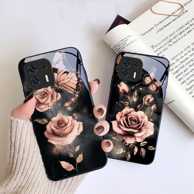 蝶々愛ピンクローズ Motorola Moto G14 24 - Phone Cases For Motorola のレビューと価格
