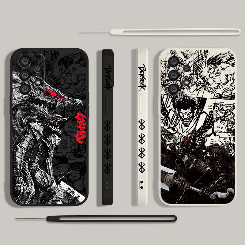 ホットアニメ「ベルセルク」ゾッド・ガッツ柄のSamsung  - Phone Cases Samsung のレビューと価格