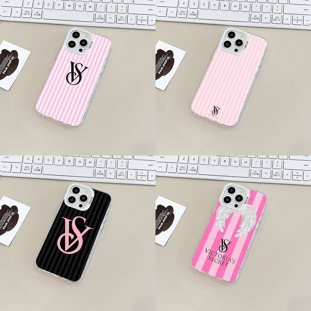 クールなV-ヴィクトリアズシークレット シルバー耐衝撃バック - Phone Cases Louis Vuitton のレビューと価格