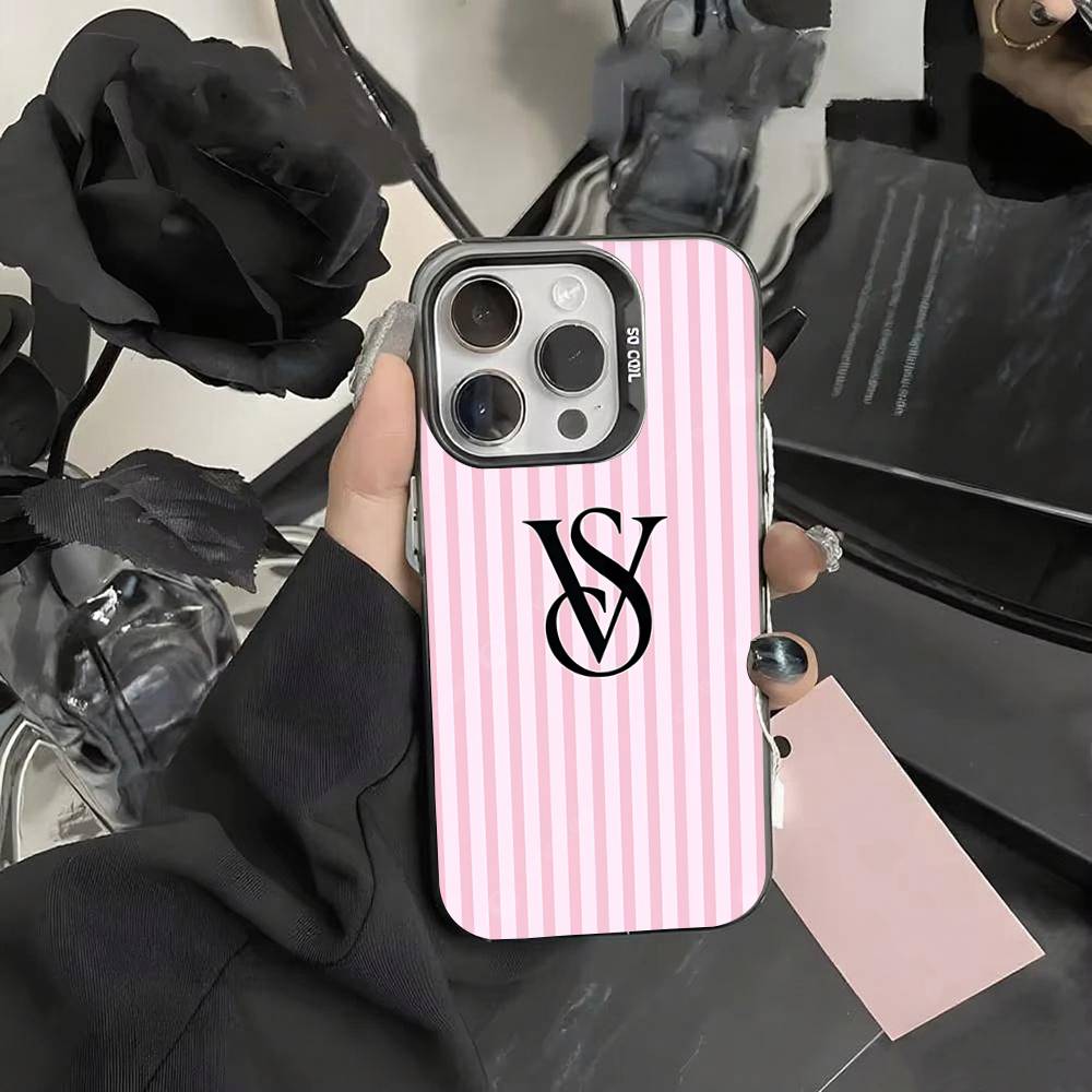 クールなV-ヴィクトリアズシークレット シルバー耐衝撃バック - Phone Cases Louis Vuitton のレビューと価格