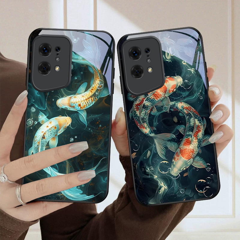 水で遊ぶ2匹の魚 Oppo Find X5 Pro/X5 X - Oppo Find X8 のレビューと価格
