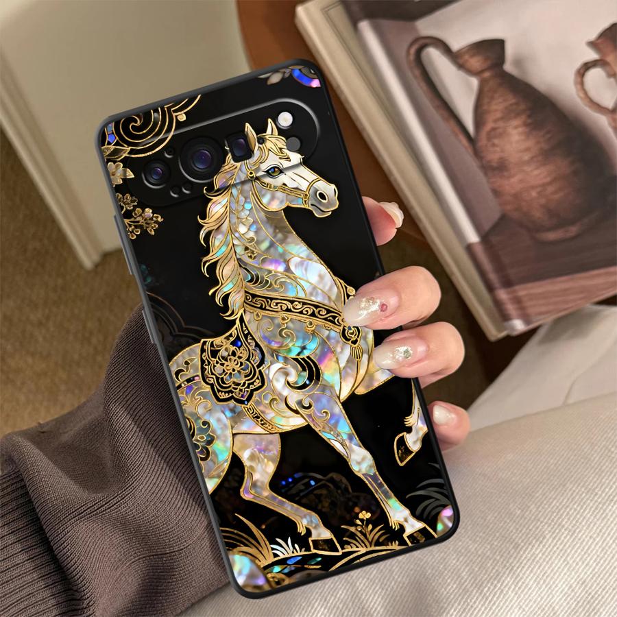 ラッキーホース Funda 電話カバーケース Google  - Phone Cases Horse のレビューと価格