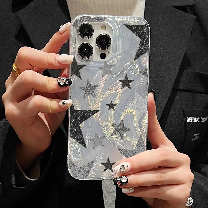 輝く星柄のおしゃれなスマホケース iPhone 17 16  - Phone Cases Durable のレビューと価格