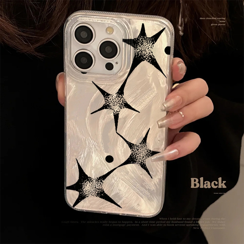 輝く星柄のおしゃれなスマホケース iPhone 17 16  - Phone Cases Durable のレビューと価格