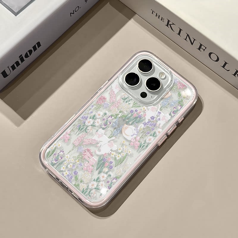 可愛い花猫スワンソフトシリコンクリアスマホケース iPhon - Phone Cases Xr Cute のレビューと価格