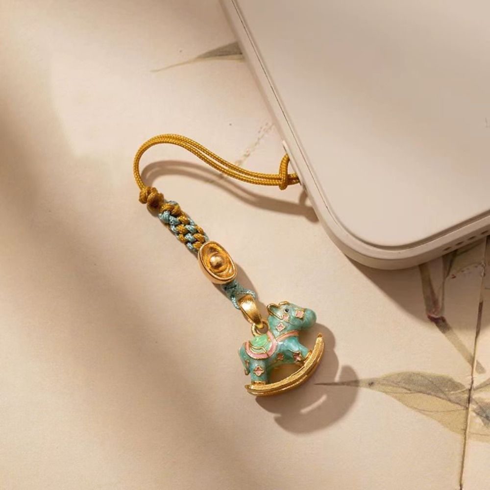 幸運の馬年スマホストラップ紛失防止中国風干支馬携帯ストラップ - Phone Cases Horse のレビューと価格