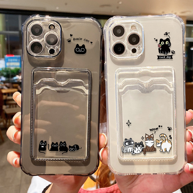 かわいい黒猫のスマホケース iPhone 17 Pro Ma - Phone Cases Xr Cute のレビューと価格