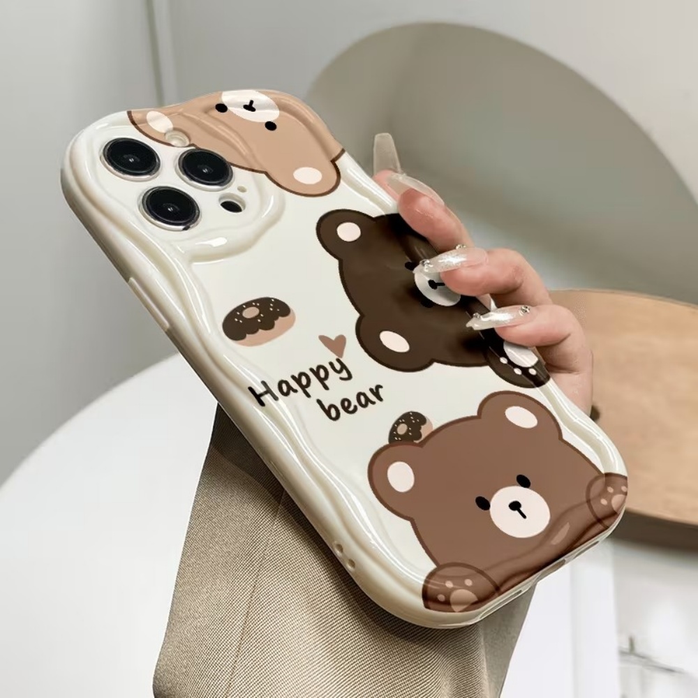 可愛いクマとクールな虎柄のスマホケース iPhone 17  - Phone Cases Xr Cute のレビューと価格