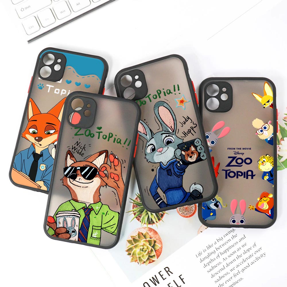 ディズニー ニック ジュディ マット半透明ケース iPhon - Phone Cases Iphone 17 Pro のレビューと価格