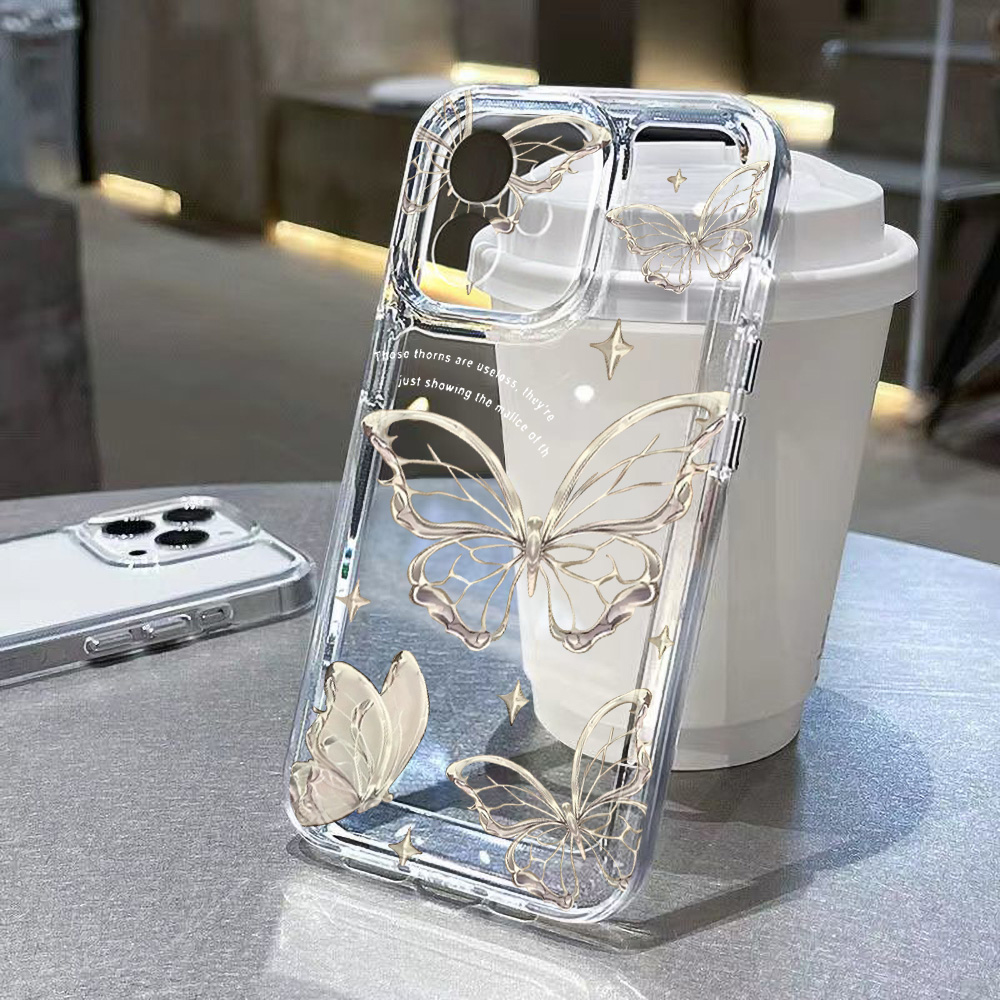 ゴールドバタフライフォンケース iPhone 17 16 1 - Phone Cases Pinterest のレビューと価格